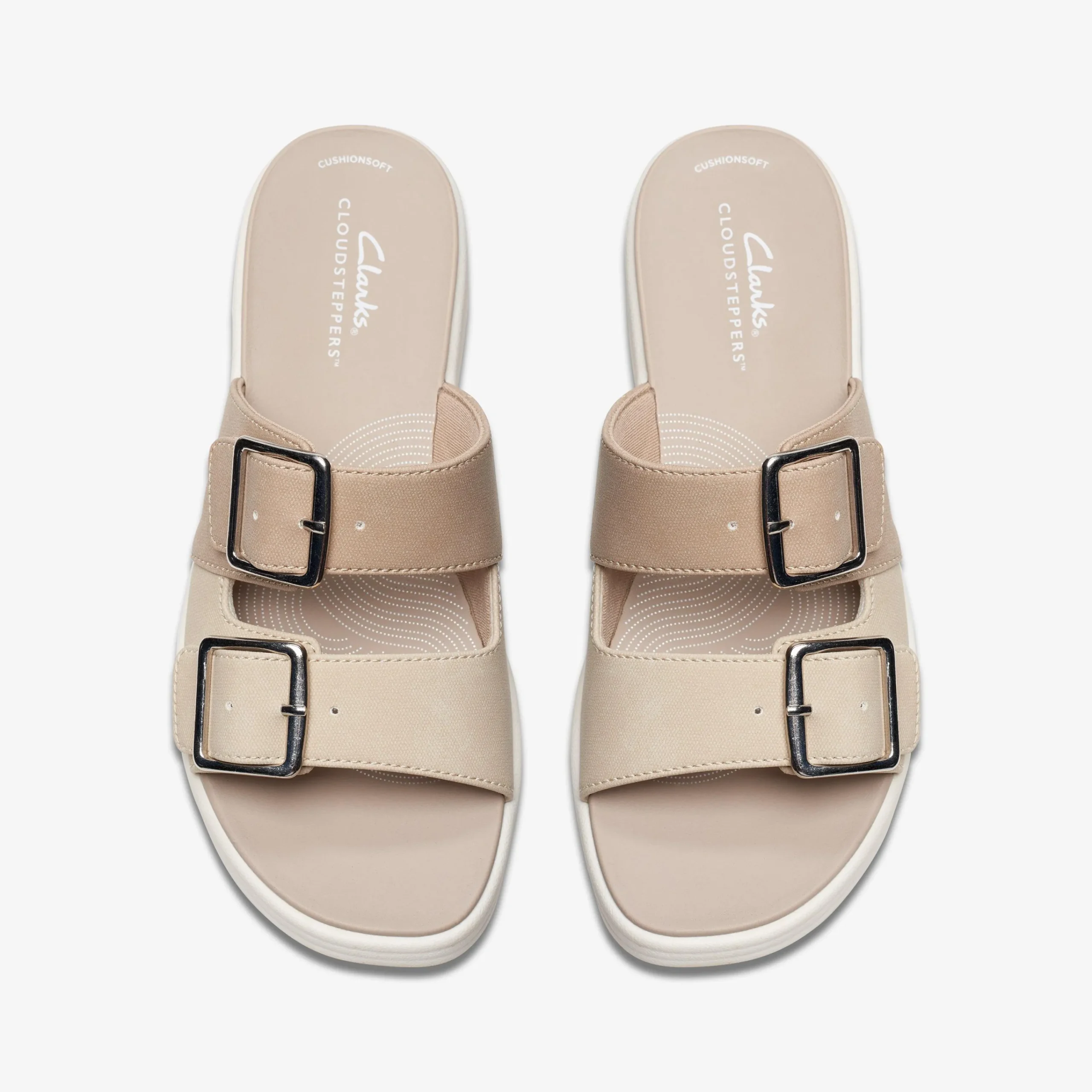 Clarks Drift Buckle Sand Combination Best Sale