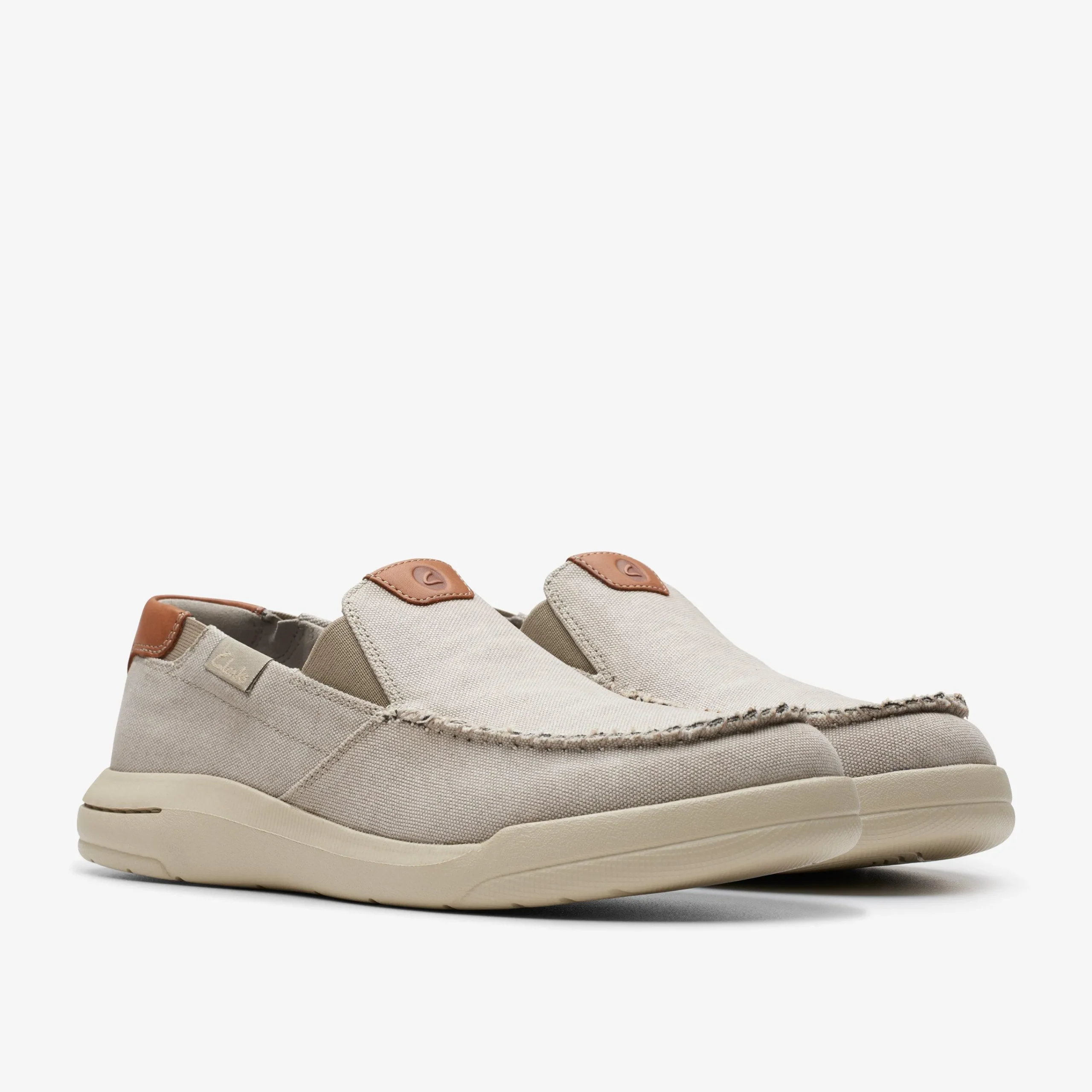 Clarks Driftlite Step Light Grey Combination Clearance