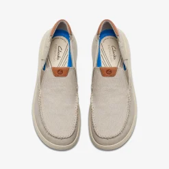 Clarks Driftlite Step Light Grey Combination Clearance