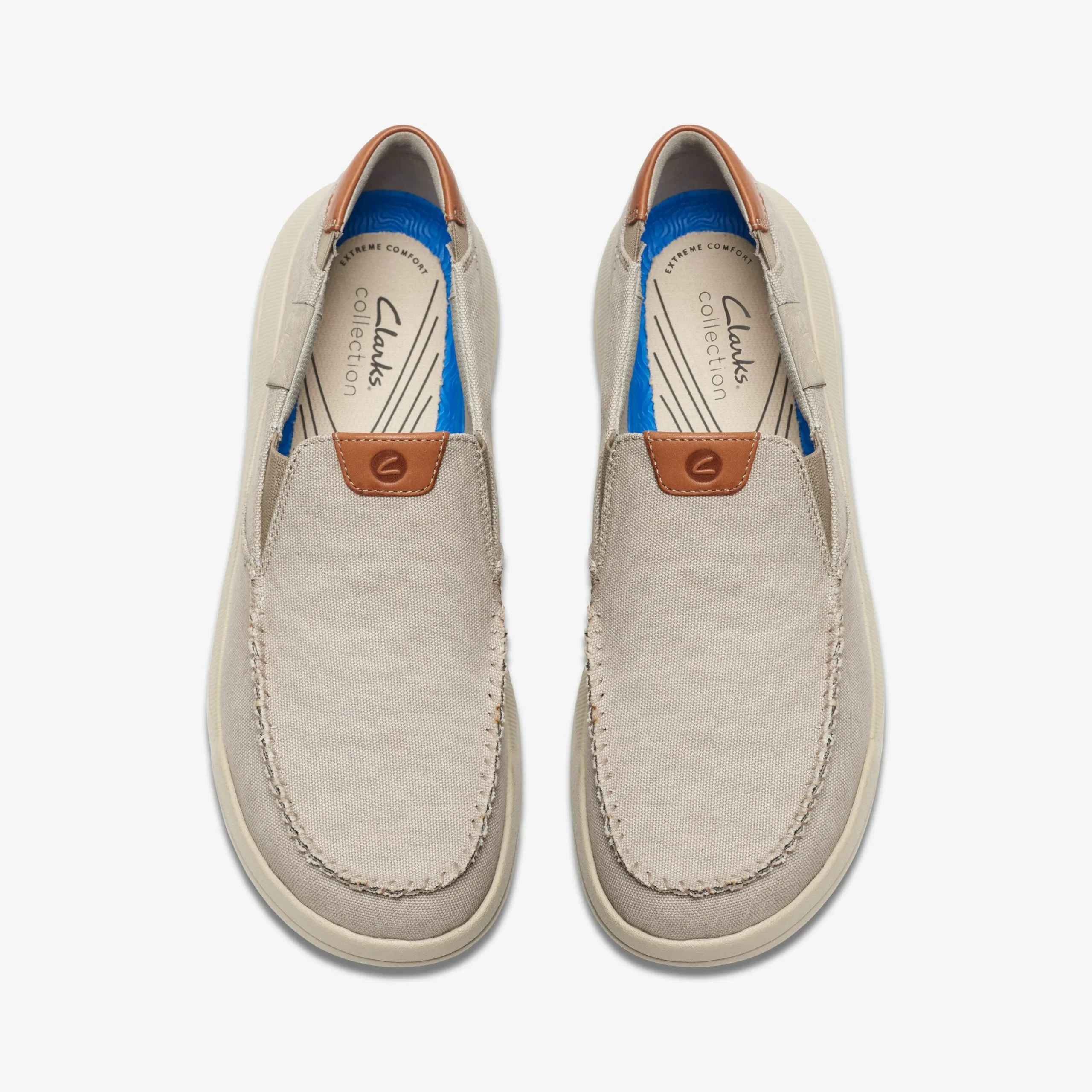 Clarks Driftlite Step Light Grey Combination Clearance