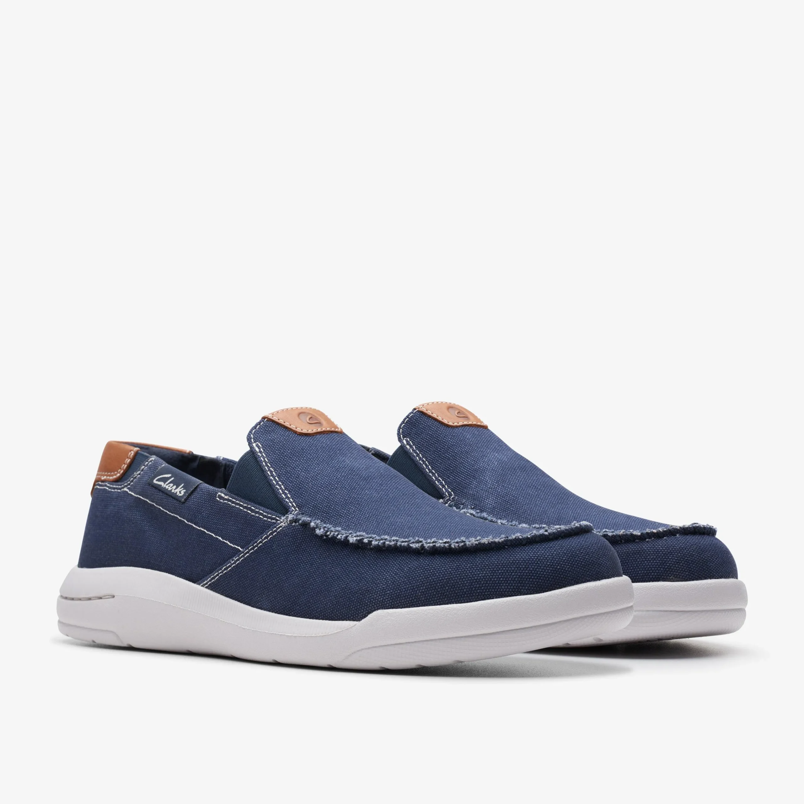 Clarks Driftlite Step Navy Combination Shop