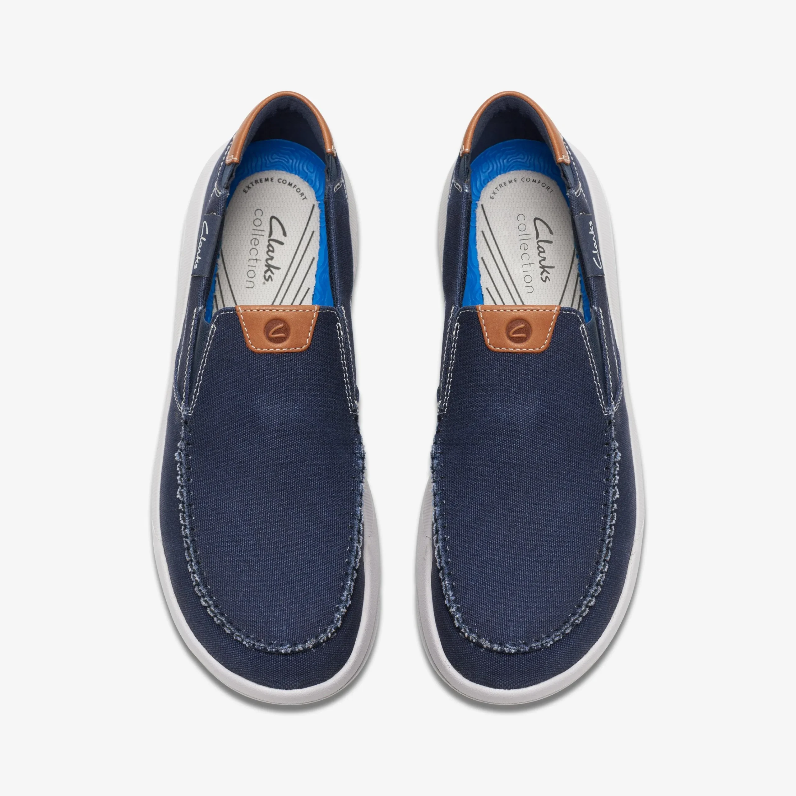 Clarks Driftlite Step Navy Combination Shop