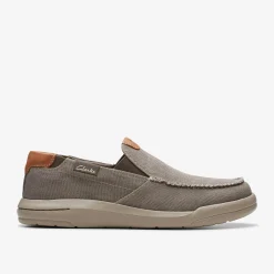 Clarks Driftlite Step Taupe Canvas Hot