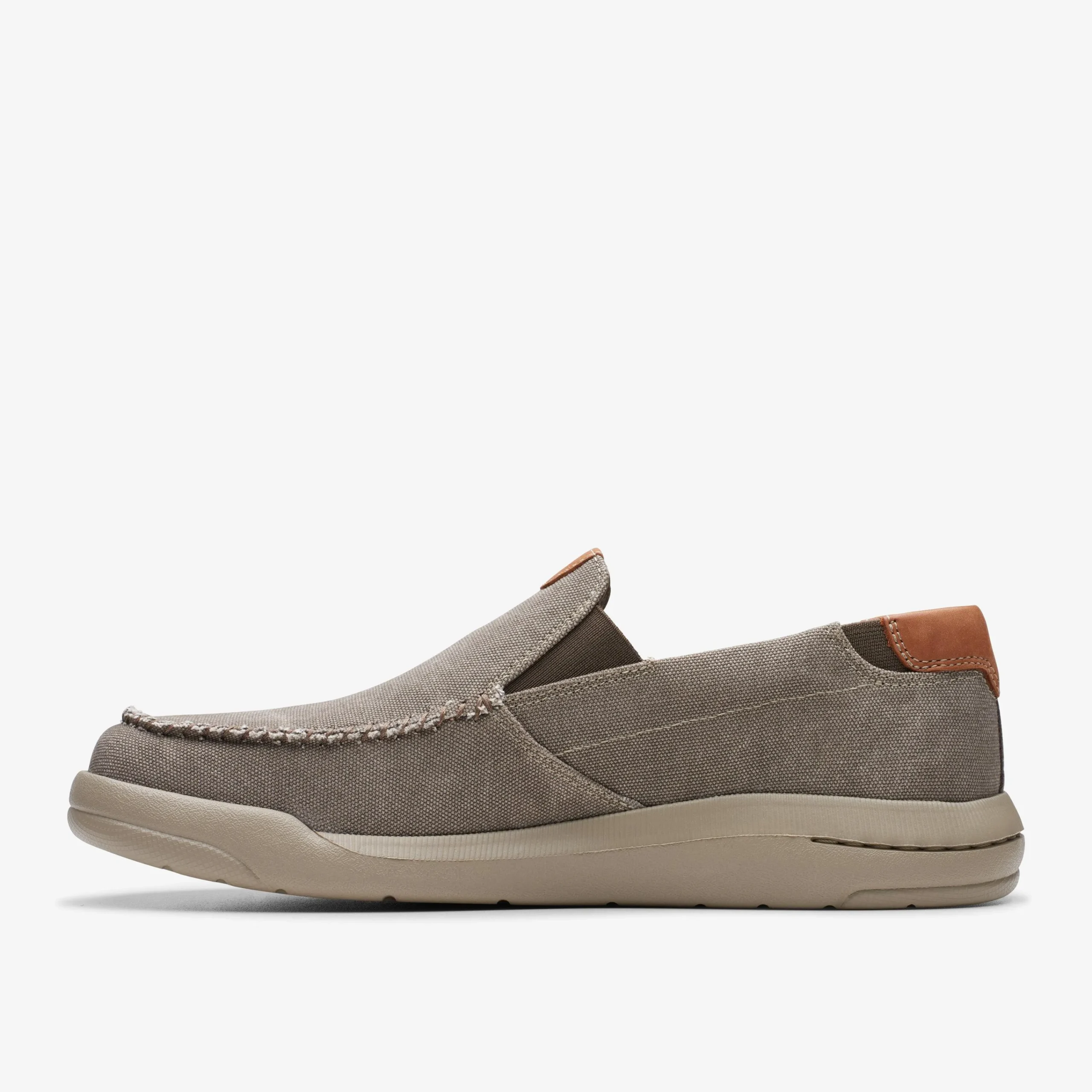 Clarks Driftlite Step Taupe Canvas Hot