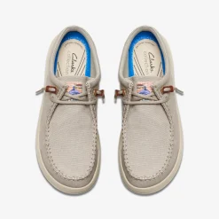 Clarks Driftlite Surf Light Grey Textile Online