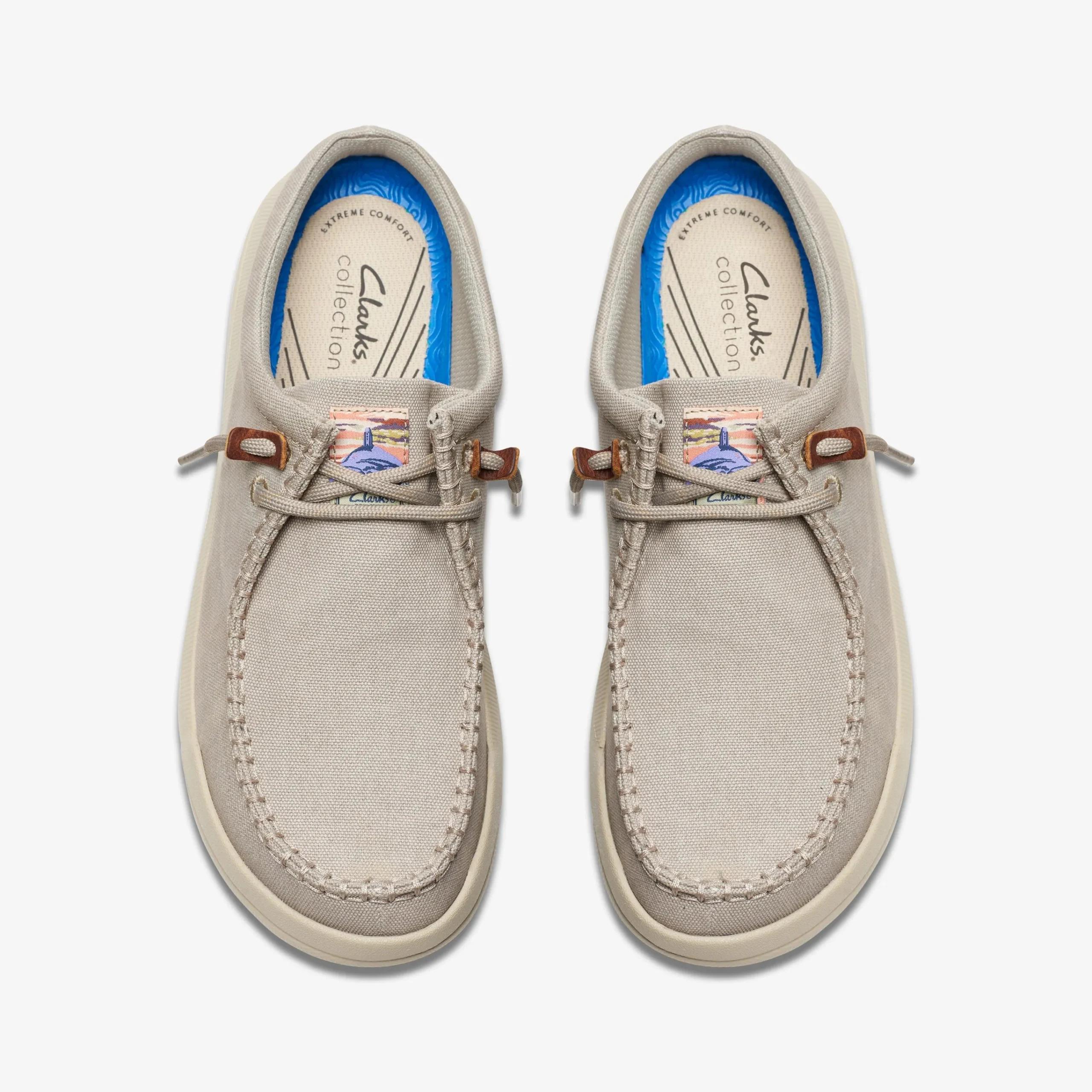 Clarks Driftlite Surf Light Grey Textile Online