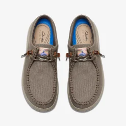 Clarks Driftlite Surf Taupe Interest Fashion