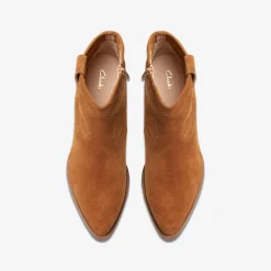 Clarks Elder Rae Tan Suede Best Sale