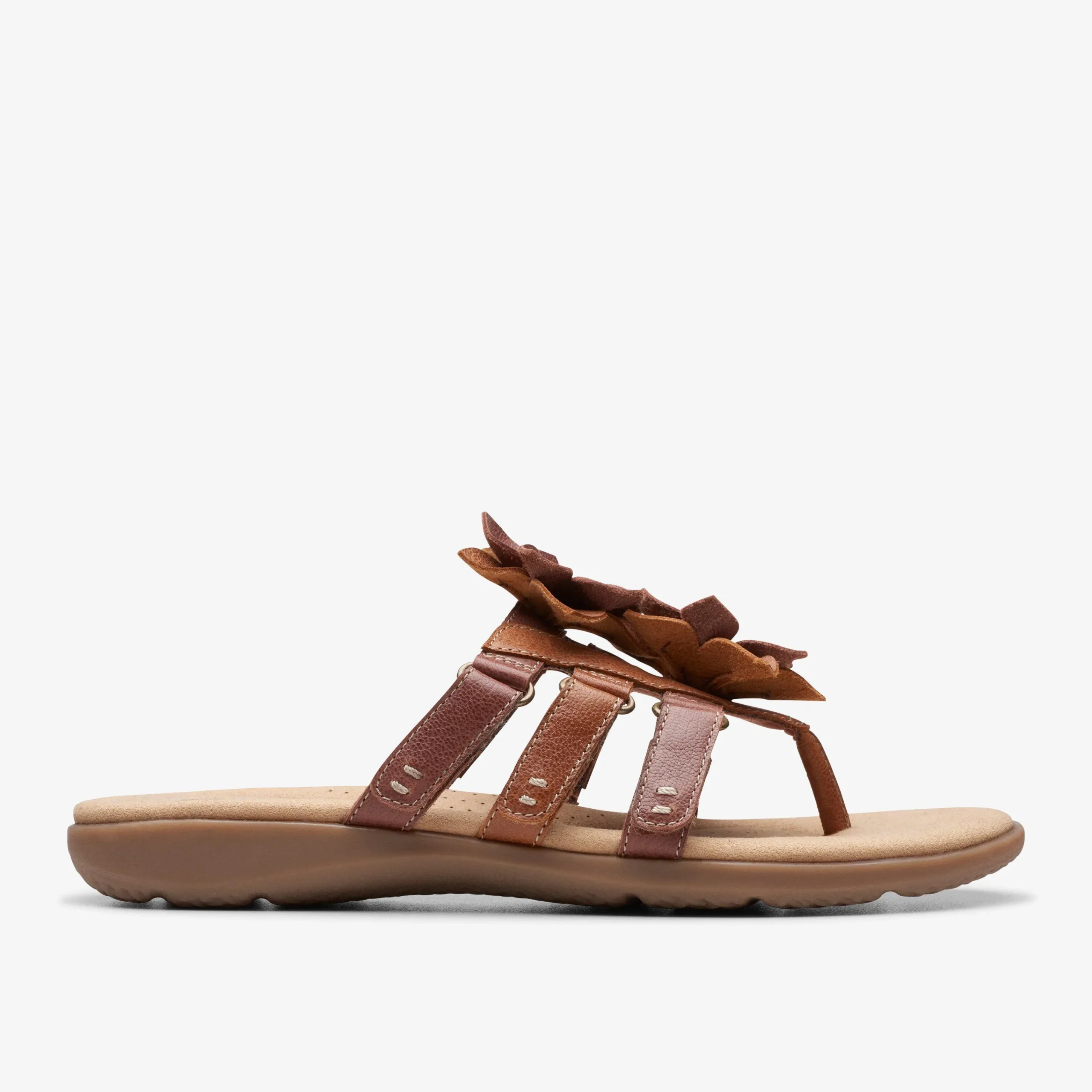 Clarks Elizabelle Mae Tan Combination Hot
