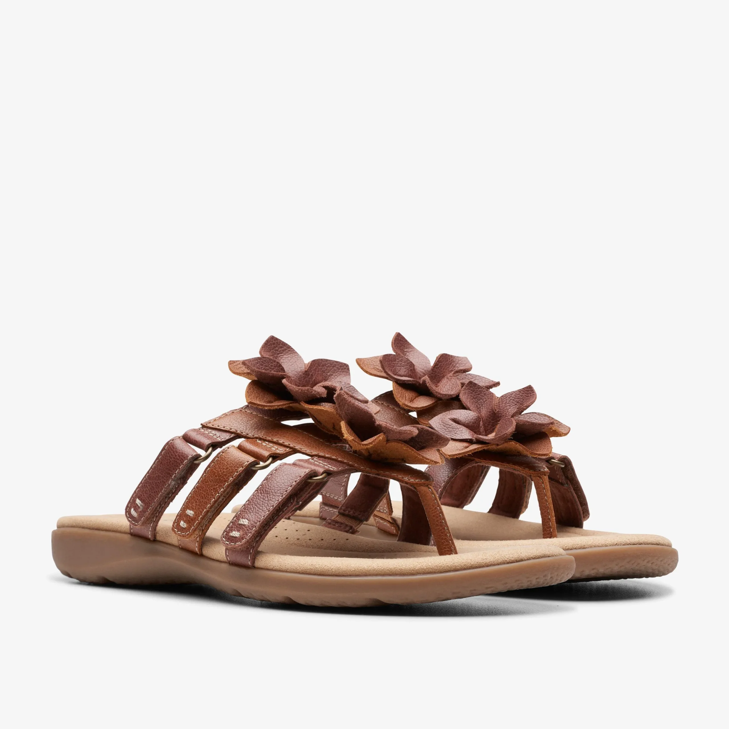 Clarks Elizabelle Mae Tan Combination Hot