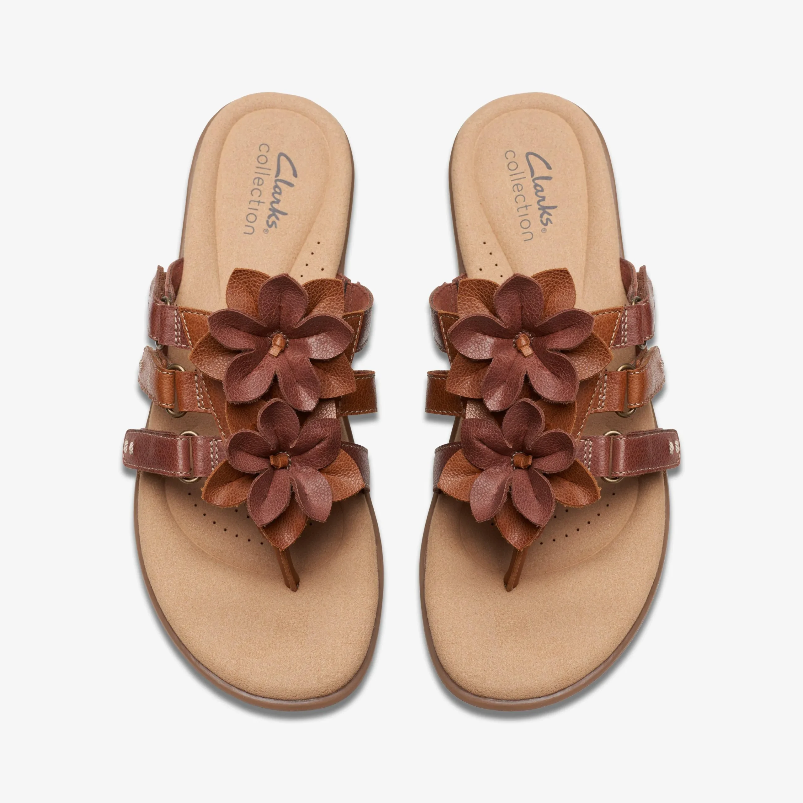 Clarks Elizabelle Mae Tan Combination Hot