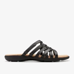Clarks Elizabelle Rio Black Leather Best