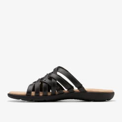 Clarks Elizabelle Rio Black Leather Best