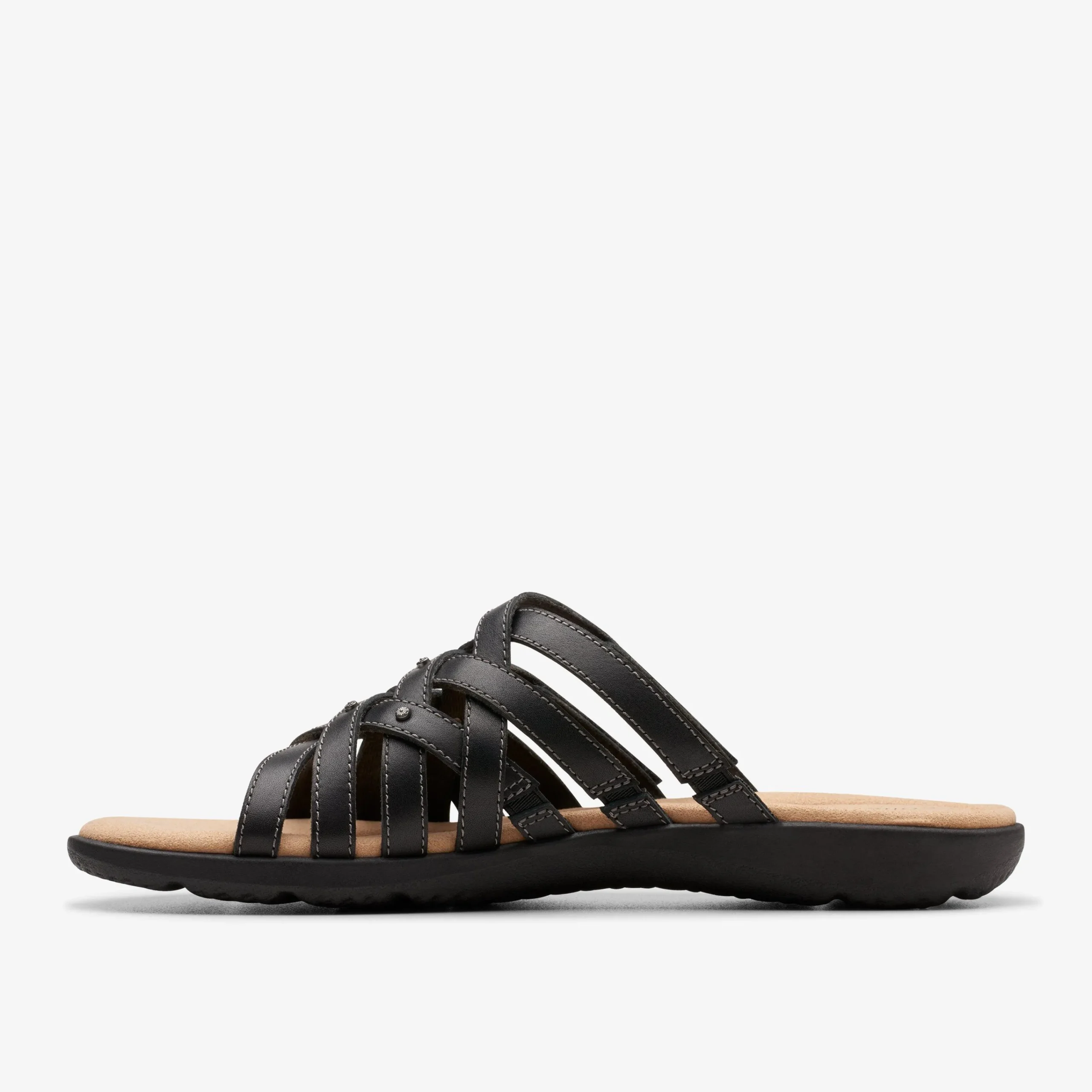 Clarks Elizabelle Rio Black Leather Best