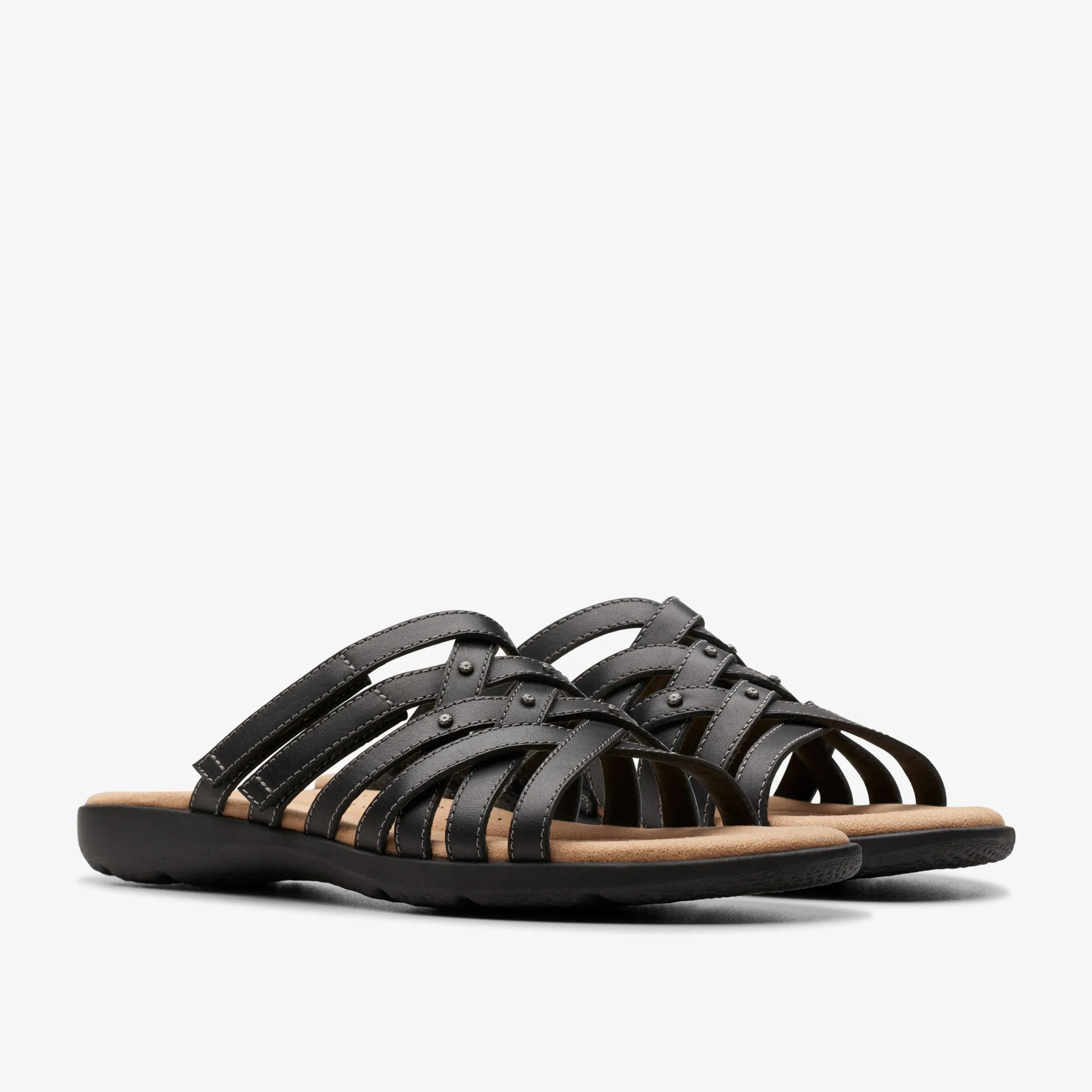 Clarks Elizabelle Rio Black Leather Best