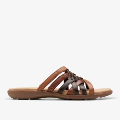 Clarks Elizabelle Rio Brown Multicolour Online