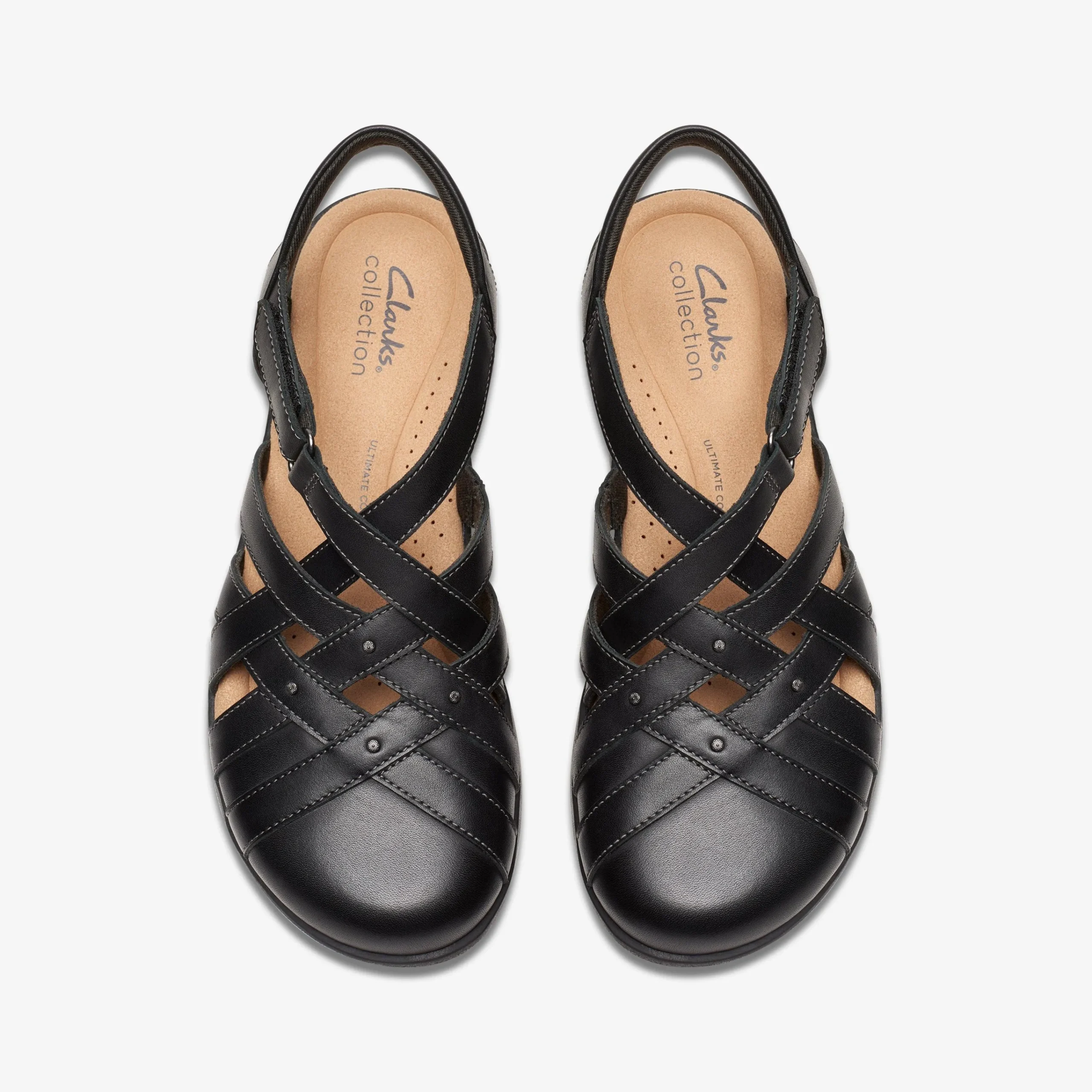 Clarks Elizabelle Sea Black Leather Best