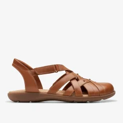 Clarks Elizabelle Sea Tan Leather Store