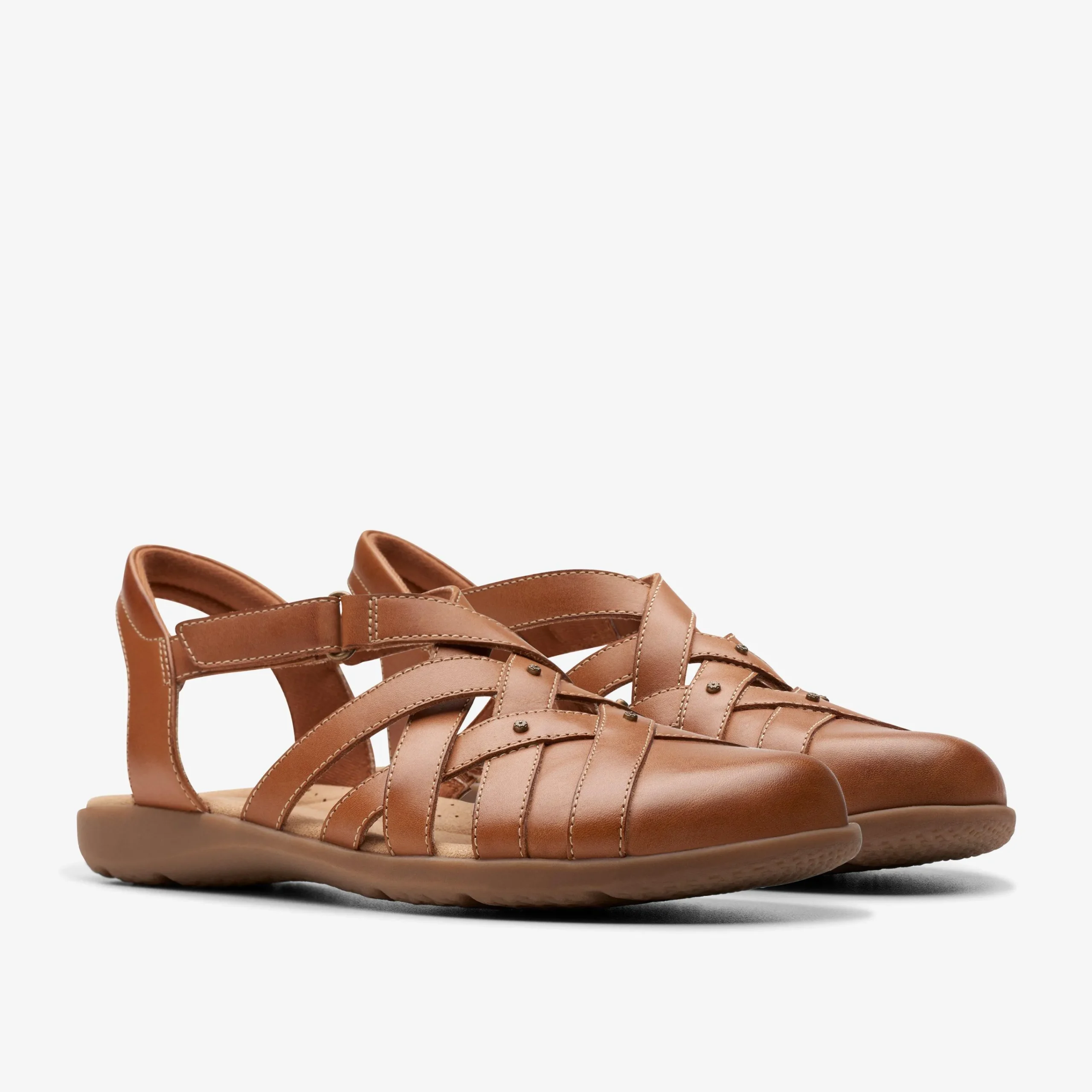 Clarks Elizabelle Sea Tan Leather Store