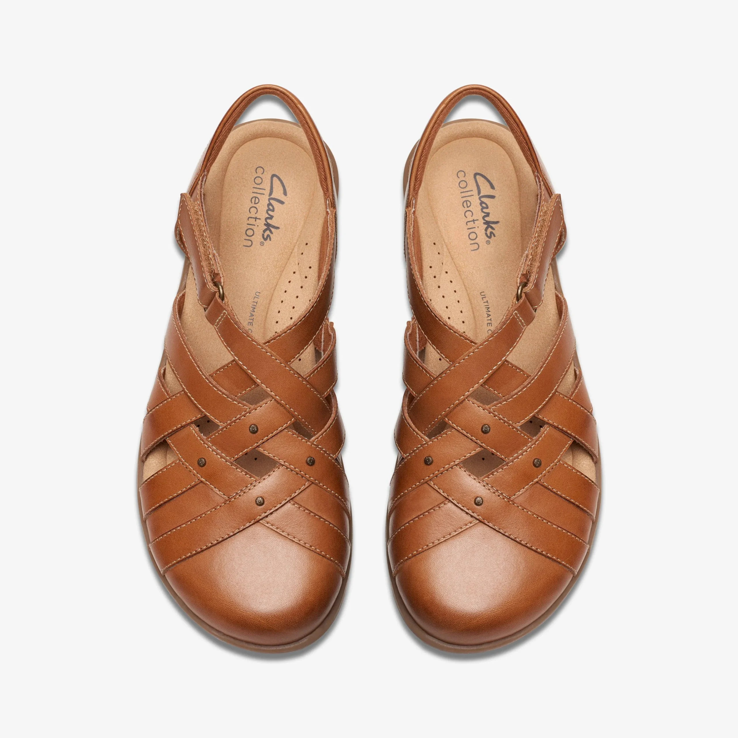 Clarks Elizabelle Sea Tan Leather Store