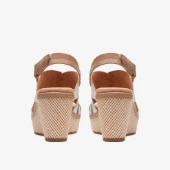 Clarks Elleri Grace White Leather Online