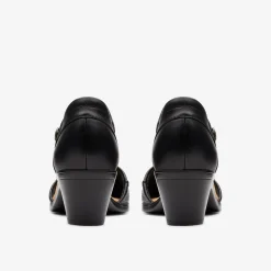 Clarks Emily 2 Ketra Black Leather New