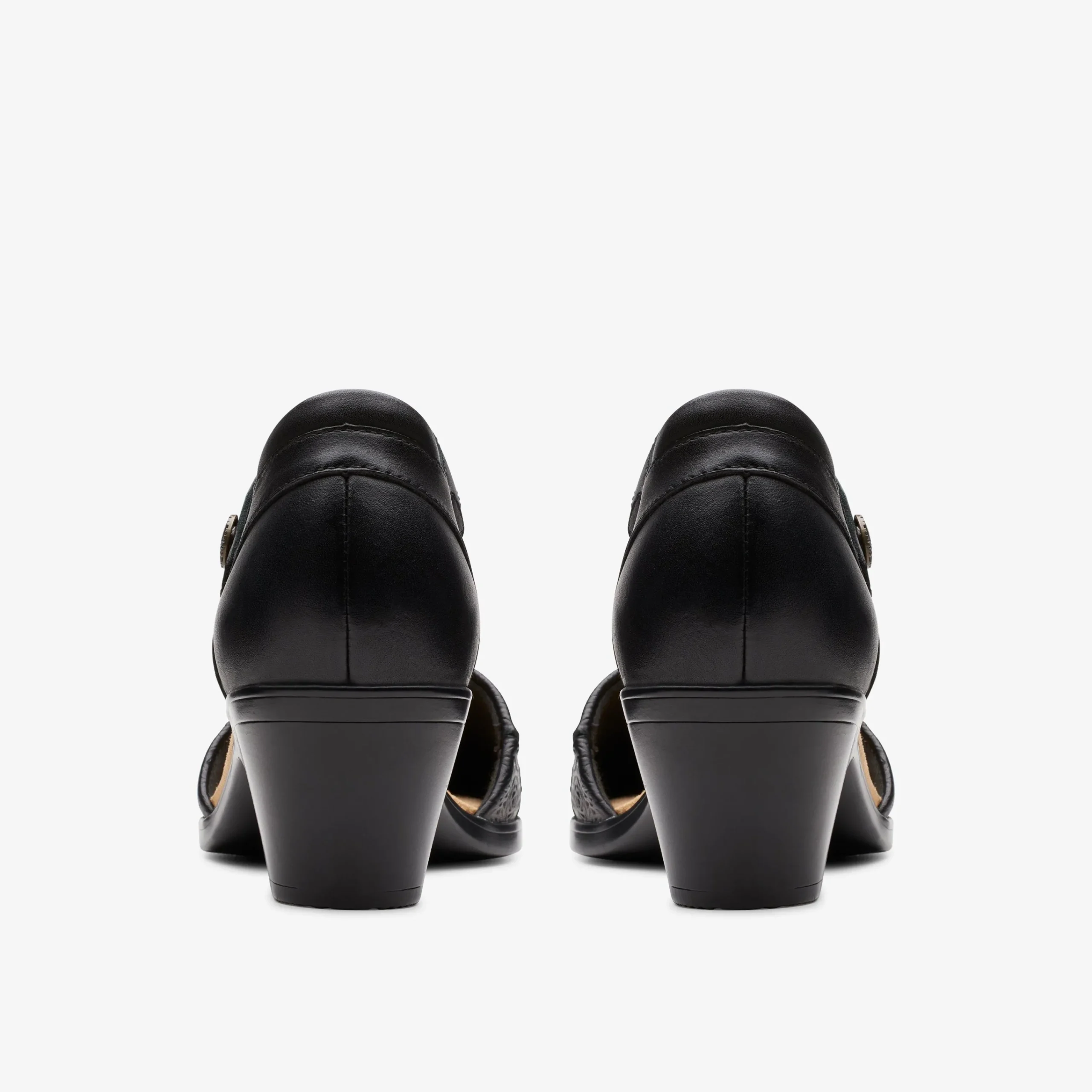 Clarks Emily 2 Ketra Black Leather New