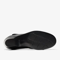Clarks Emily 2 Mabel Black Leather Best