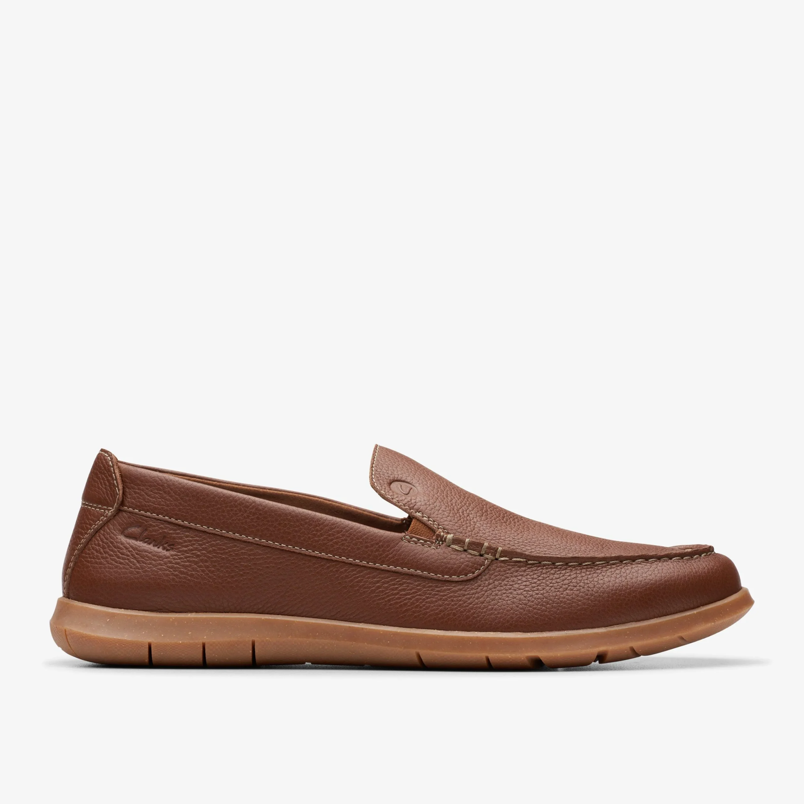 Clarks Flexway Step Light Brown Leather Cheap