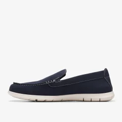 Clarks Flexway Step Navy Suede Store