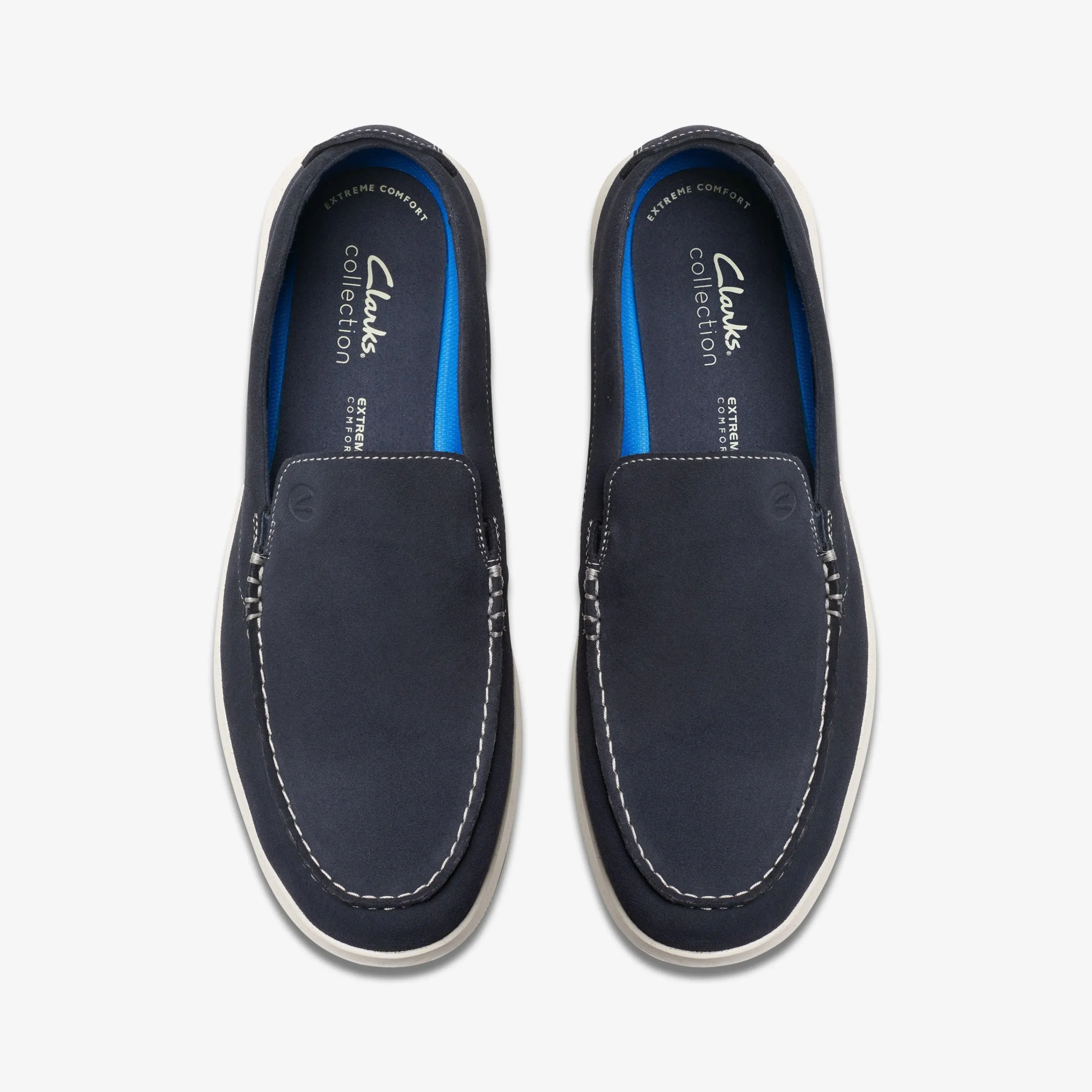 Clarks Flexway Step Navy Suede Store