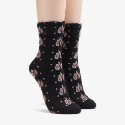 Clarks Flower Crew Black Outlet