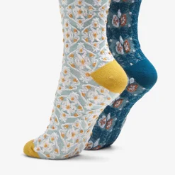 Clarks Flower Crew Ivory Floral Best