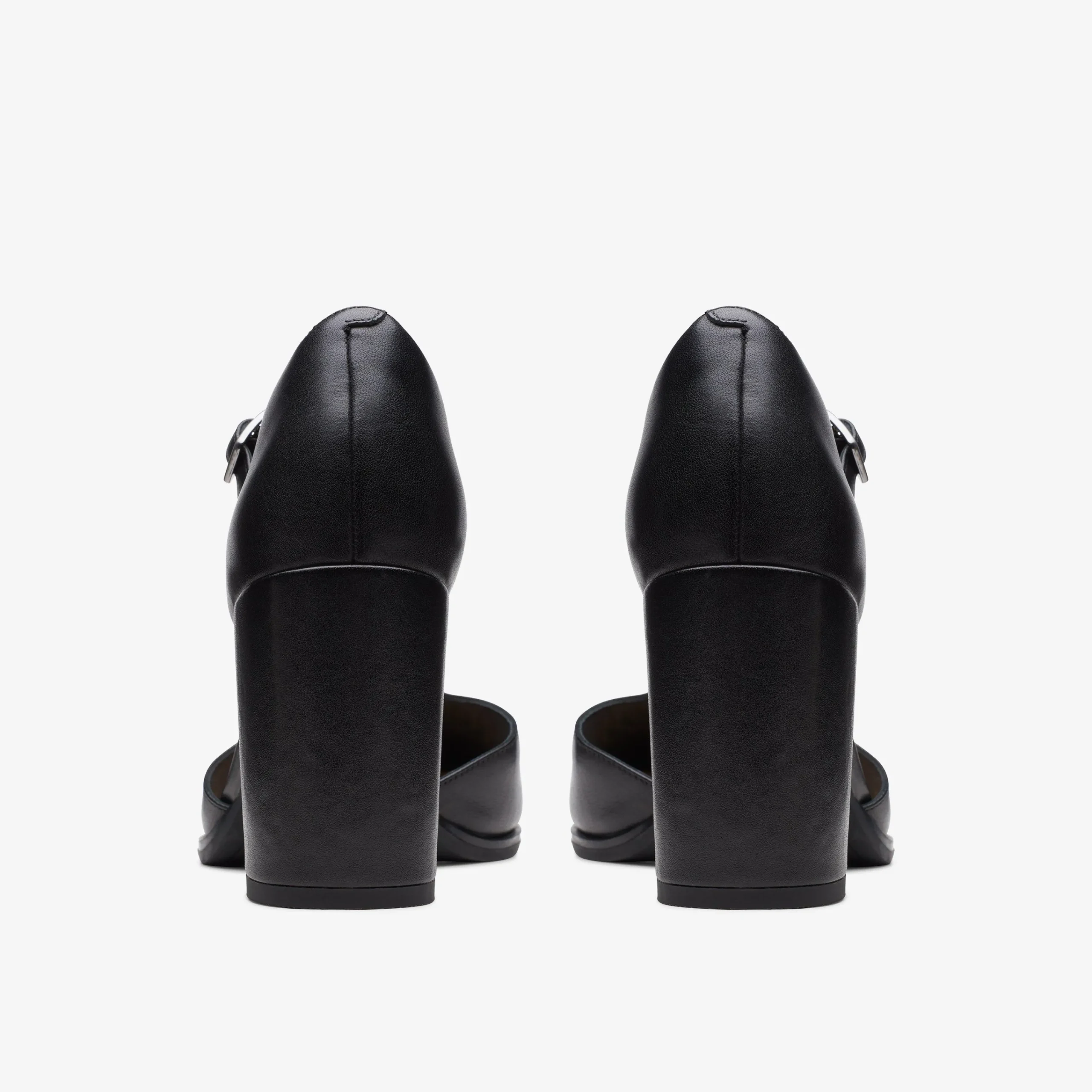 Clarks Freva 85 Bar Black Leather Store