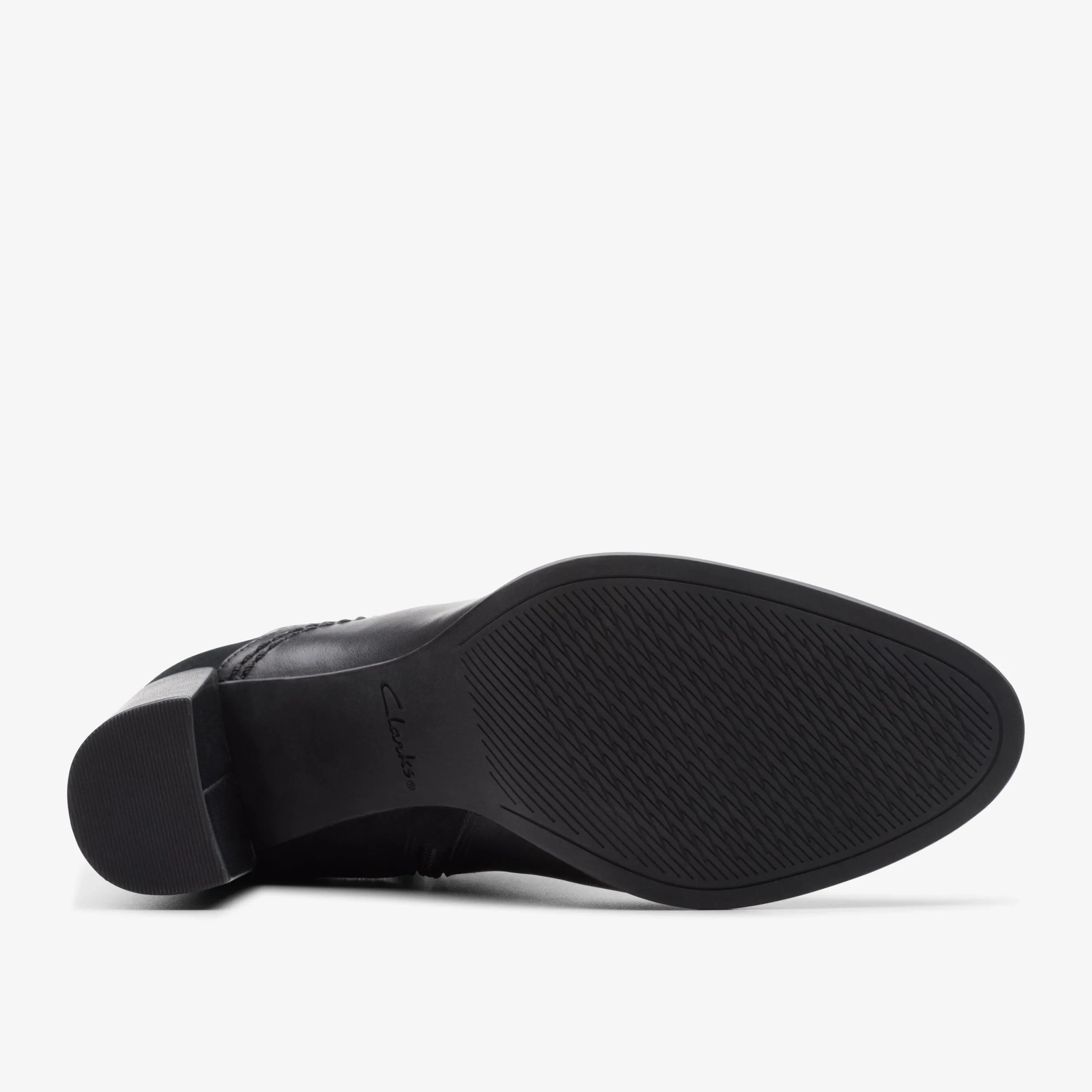Clarks Freva 85 Buckle Black Leather Best