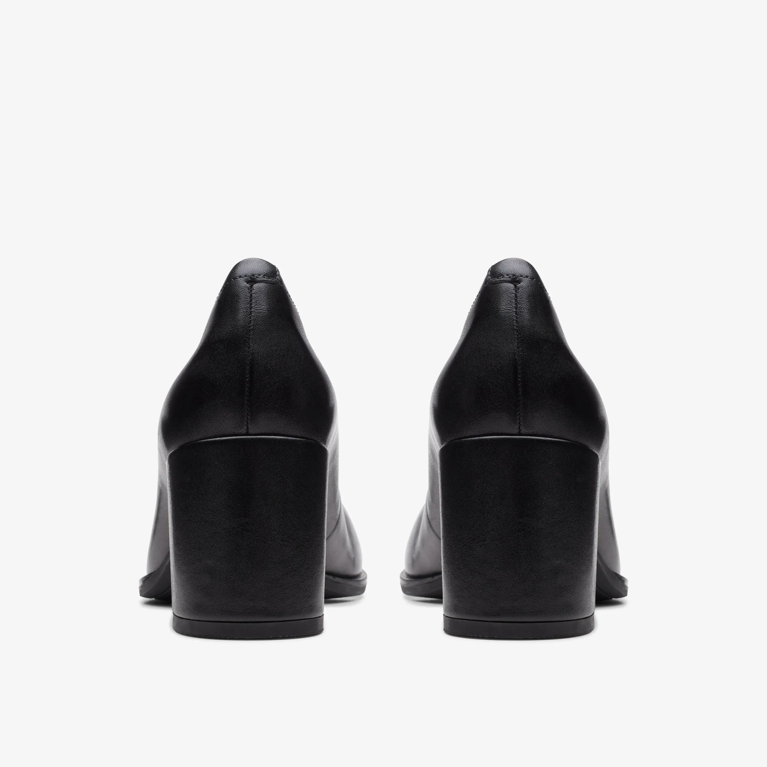 Clarks Freva 55 Court Black Leather Cheap