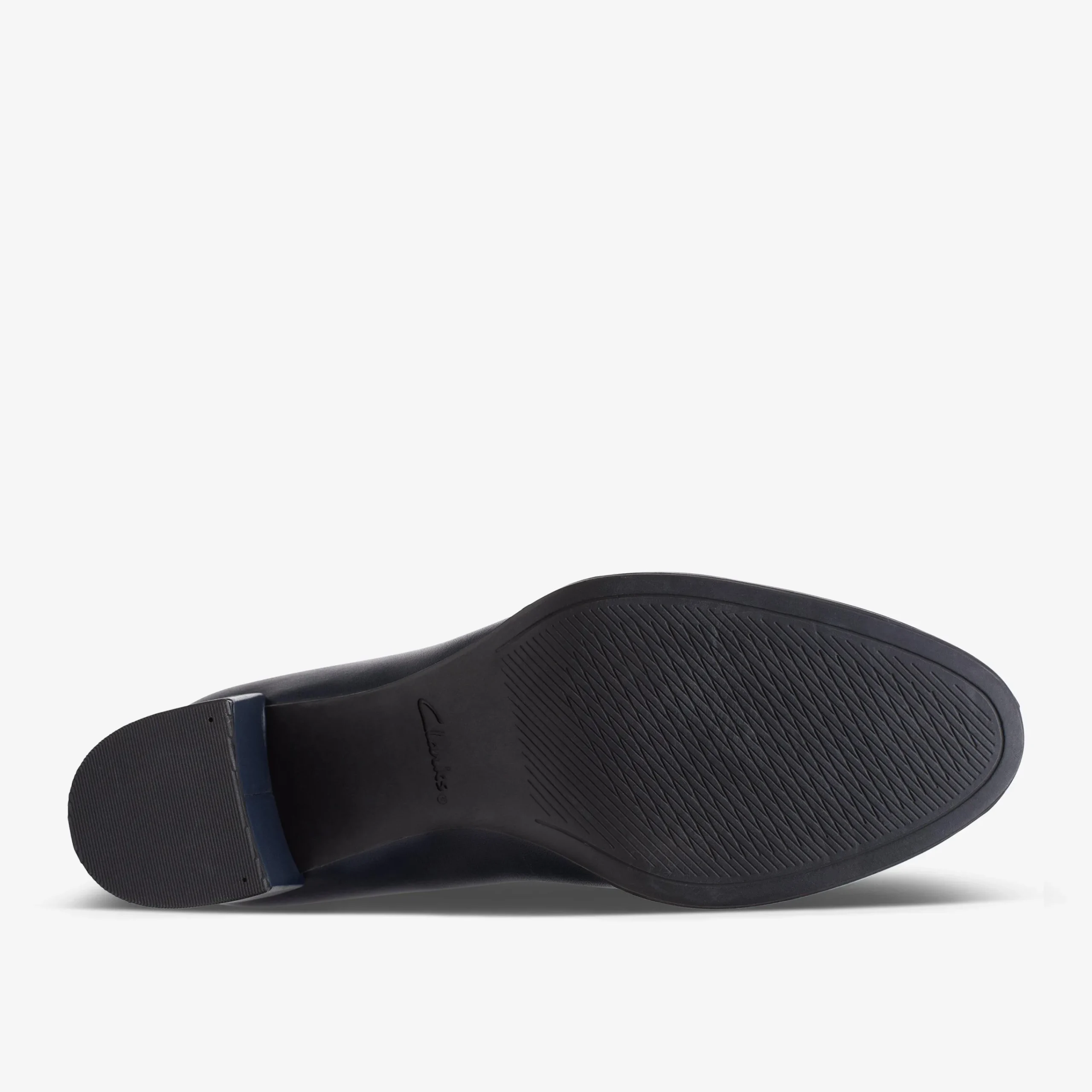 Clarks Freva 55 Court Navy Leather Best