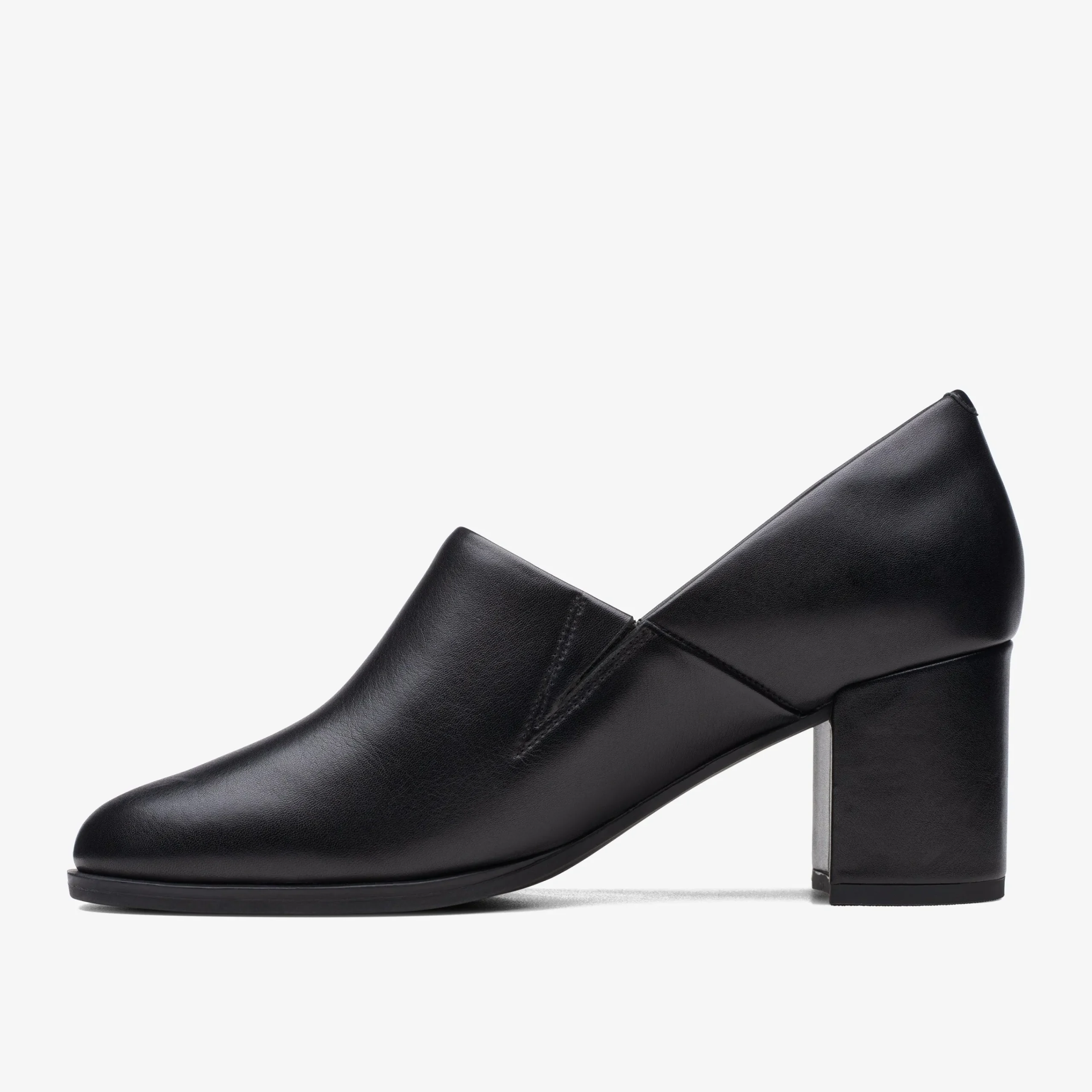 Clarks Freva 55 Lily Black Leather Fashion