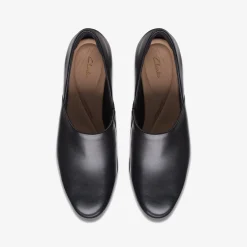 Clarks Freva 55 Lily Black Leather Fashion