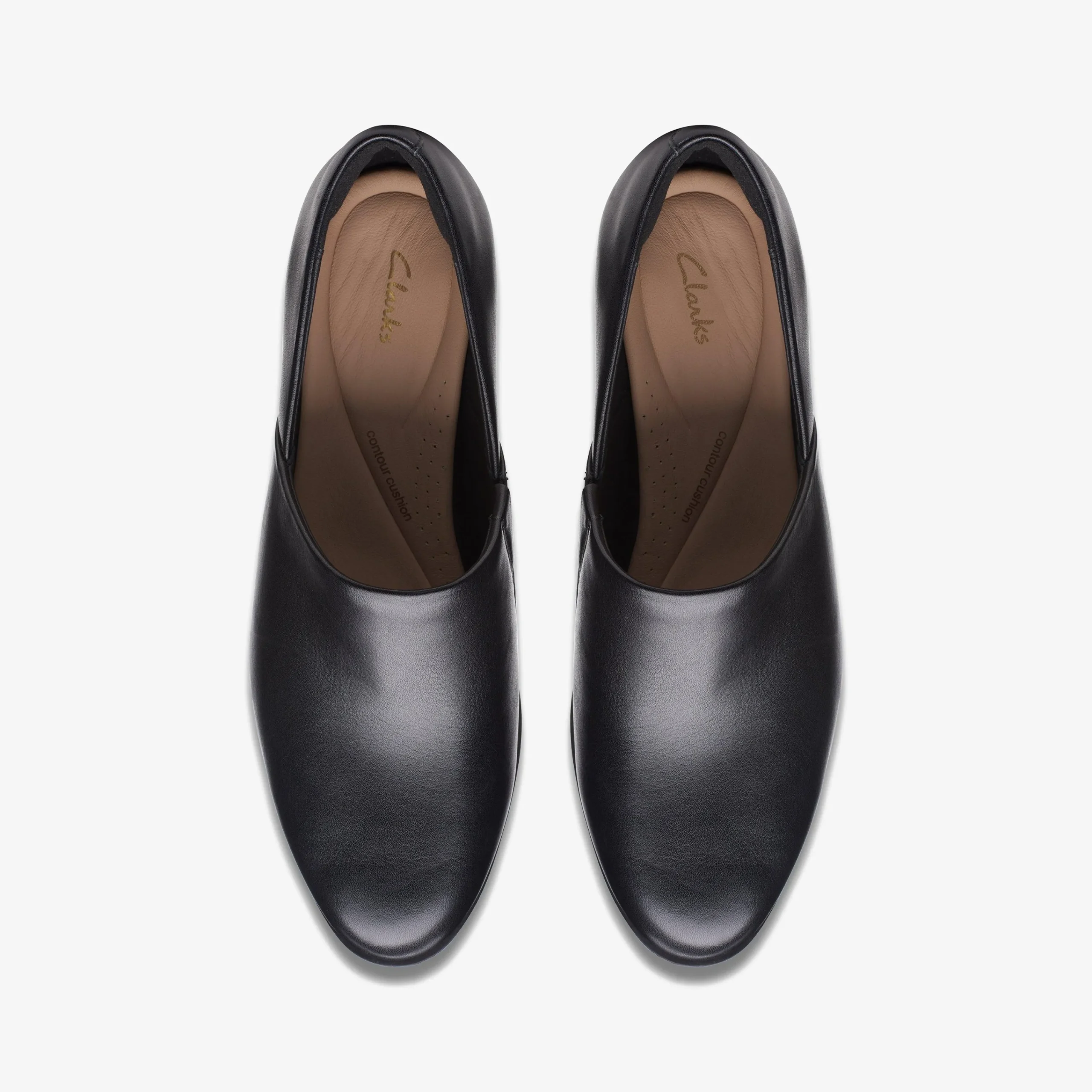 Clarks Freva 55 Lily Black Leather Fashion
