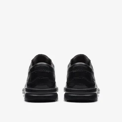 Clarks Gessler Lace Black Leather New