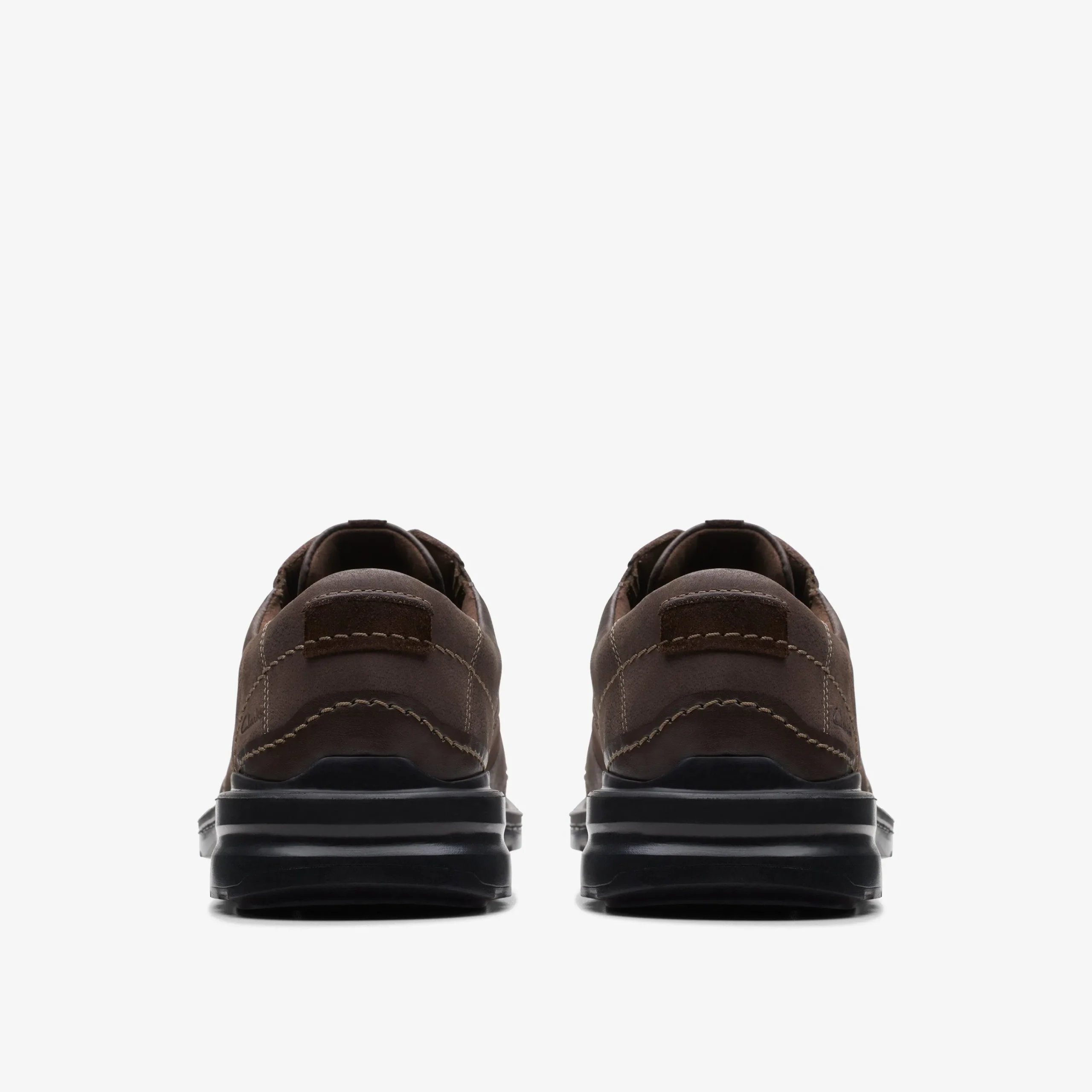 Clarks Gessler Lace Dark Brown Leather Store