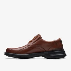 Clarks Gessler Lace Dark Tan Leather Store