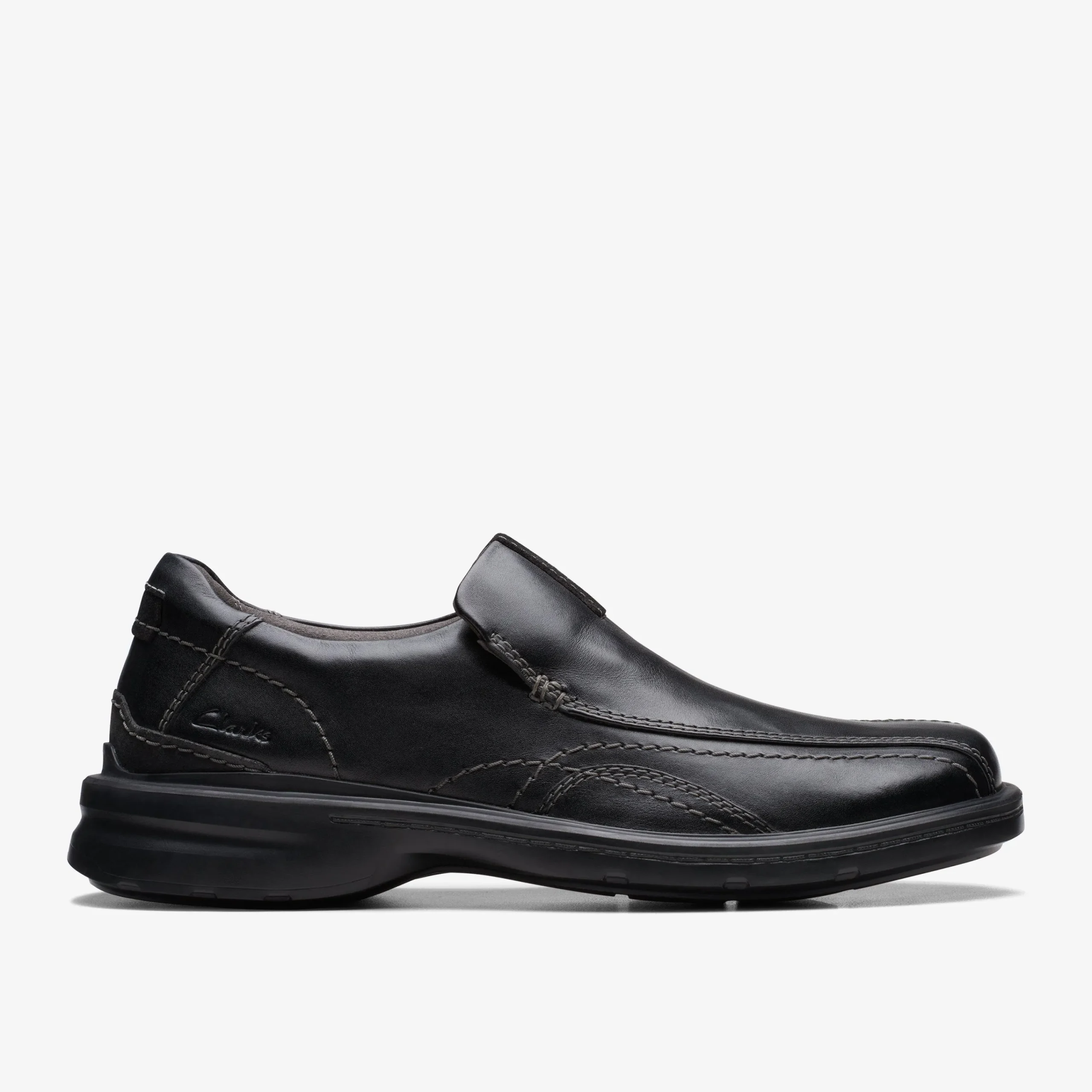 Clarks Gessler Step Black Leather Fashion