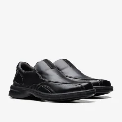 Clarks Gessler Step Black Leather Fashion