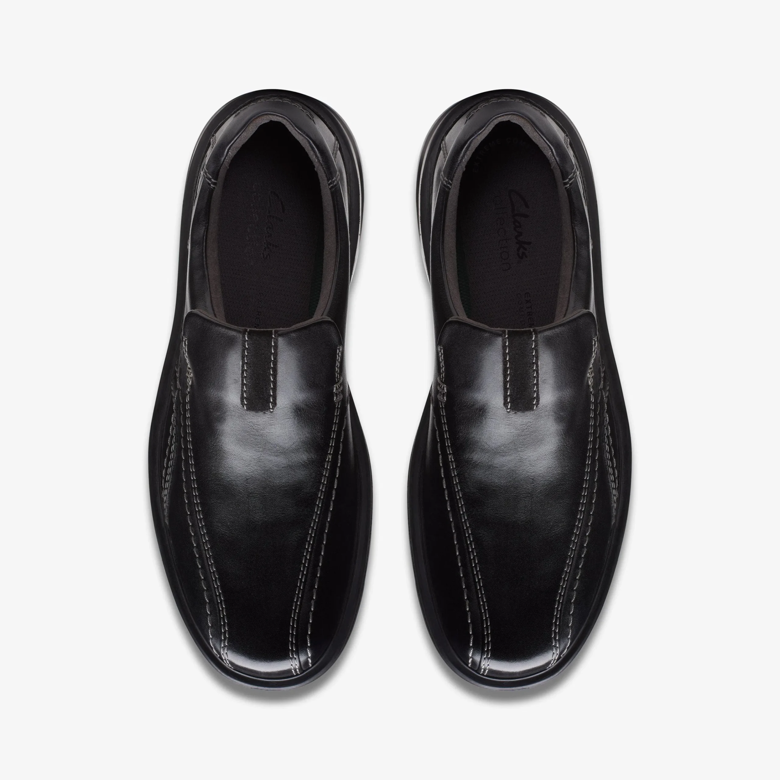 Clarks Gessler Step Black Leather Fashion