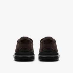 Clarks Gessler Step Dark Brown Leather Clearance