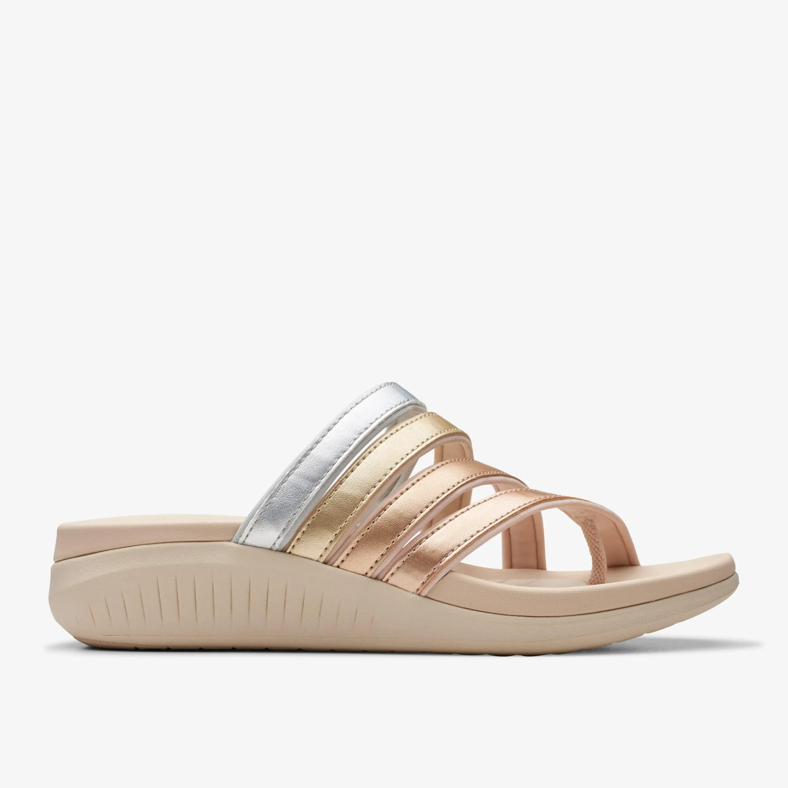 Clarks Glide Hi Iris Metallic Multicolour Cheap