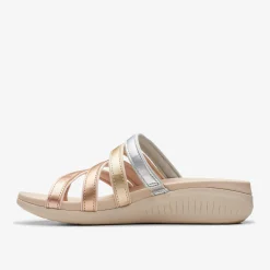 Clarks Glide Hi Iris Metallic Multicolour Cheap