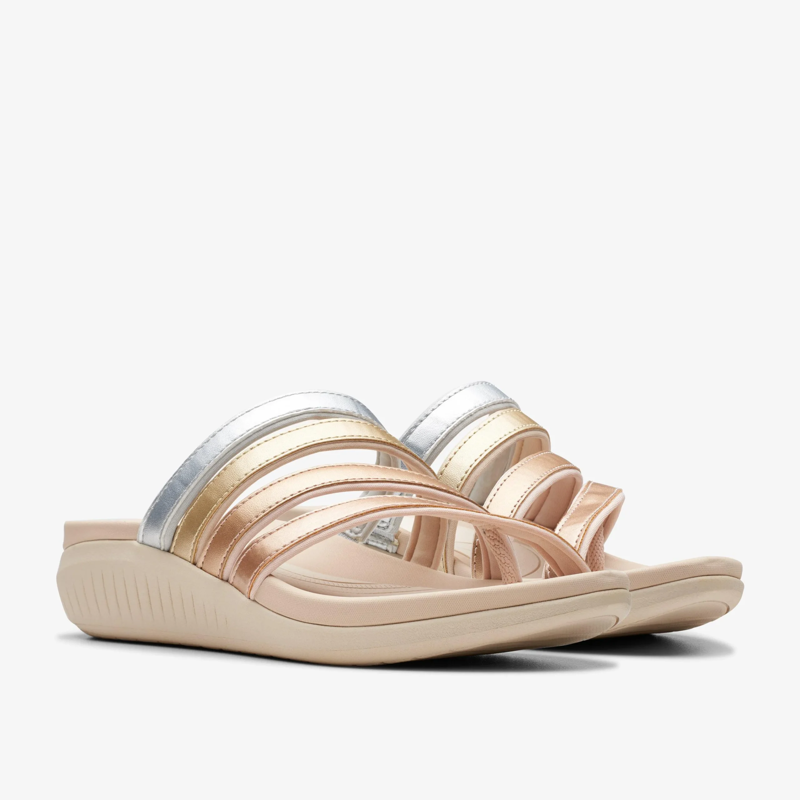 Clarks Glide Hi Iris Metallic Multicolour Cheap